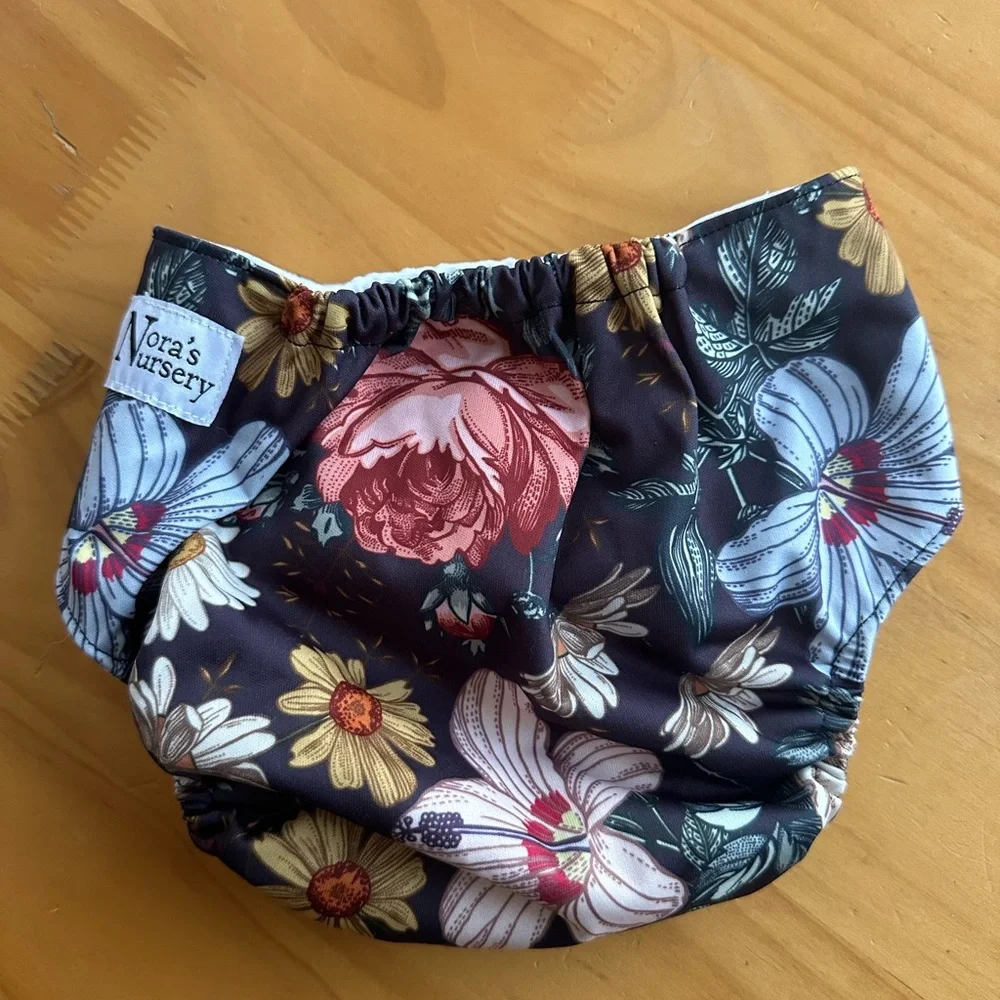 Nora’s Nursery Floral Print Diaper Cover